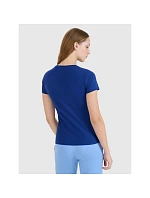 Dámské hladké tričko slim 4F 4FWMM00TTSHF2673-31S