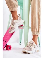 Dámské Tenisky Sportovní Boty Béžove Someday