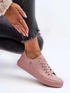 Klasické Dámské Tenisky Big Star NN274291 Růžové