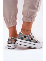 Vzorované Dámské Tenisky Na Platformě Lee Cooper LCW-25-31-3441L Multikolor Vzorované Dámské Tenisky Na Platformě Lee Cooper LCW-25-31-3441L Multikolor