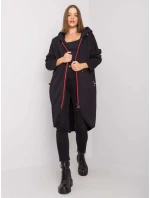 Mikina RV BL 6861.17 černá a červená