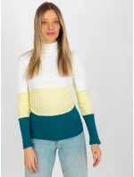 Dámská halenka RV BZ 8465 1.06P jasně žlutá - FPrice Dámská halenka RV BZ 8465 1.06P jasně žlutá - FPrice