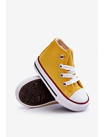 Dětské vysoké tenisky Filemon žluté - Sweet Shoes Dětské vysoké tenisky Filemon žluté - Sweet Shoes