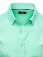 Pánská elegantní mentolová košile FashionStreet DX2433