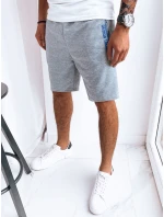 FashionStreet pánské světle šedé teplákové kraťasy SX2223
