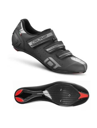 CRONO silniční obuv CR-4-22 černá 44 kompozitová