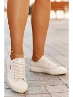 Dámské Textilní Tenisky Big Star RR274768 Béžové