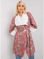 Dámský kabát DHJ PL 6022A.26X červený Dámský kabát DHJ PL 6022A.26X červený