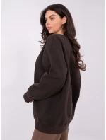 WT BL mikina A1063.64 tmavě hnědá WT BL mikina A1063.64 tmavě hnědá