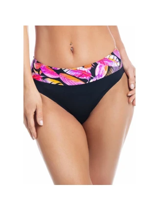 Spodní díl plavek Mimi K1101 černo-růžový - Fantasy Spodní díl plavek Mimi K1101 černo-růžový - Fantasy