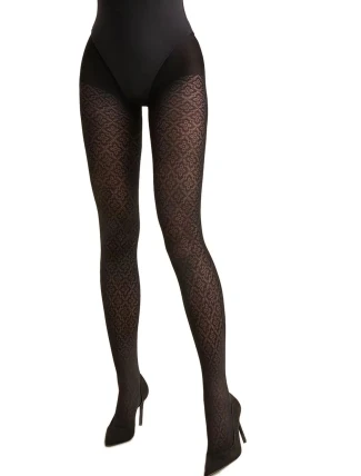 Punčocháče zimní 1218 Dafne black - GABRIELLA Punčocháče zimní 1218 Dafne black - GABRIELLA