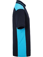 Daiber JN 858 Pánské pracovní piqué polo - Color 02.0858 navy/turquoise Daiber JN 858 Pánské pracovní piqué polo - Color 02.0858 navy/turquoise