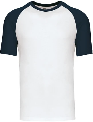 Kariban K 330 Baseballové tričko 20.K330 white/navy Kariban K 330 Baseballové tričko 20.K330 white/navy