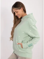 Mikina D10618BC02834A3 pistácie Mikina D10618BC02834A3 pistácie