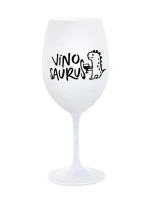 VÍNOSAURUS - bílá sklenice na víno 350 ml VÍNOSAURUS - bílá sklenice na víno 350 ml