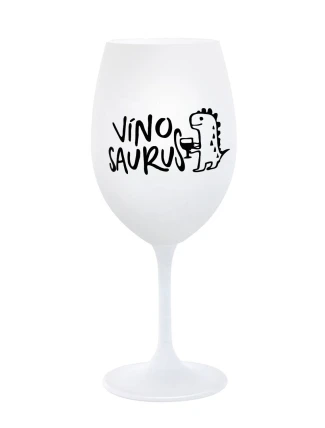 VÍNOSAURUS - bílá sklenice na víno 350 ml VÍNOSAURUS - bílá sklenice na víno 350 ml