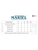 Pyžamo Martel Kasia III 267 délka/r M-3XL rozepínací Pyžamo Martel Kasia III 267 délka/r M-3XL rozepínací