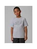 Chlapecké tričko s potiskem 4F 4FJRSS26TTSHM3599-10S