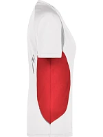 Daiber JN 390 Dámské běžecké tričko s výstřihem do V 02.0390 white/red