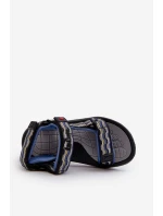 Dětské sandálky Lee Cooper LCW-24-34-2601 modré Dětské sandálky Lee Cooper LCW-24-34-2601 modré