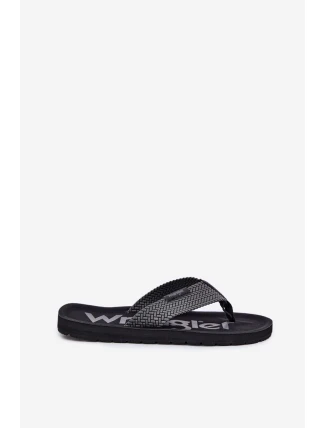 Pánské Japonské Pantofle WRANGLER ZANE FLIPFLOP MEN LOW 20251044.20251044.10E Šedé
