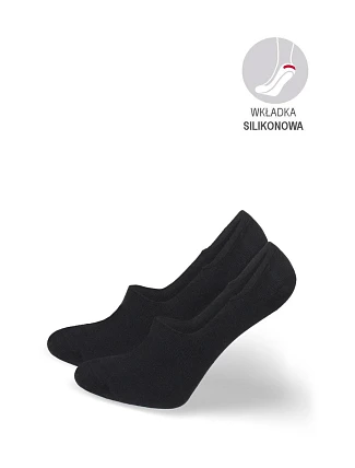 Pánské ponožky Microstopki bambusové černé