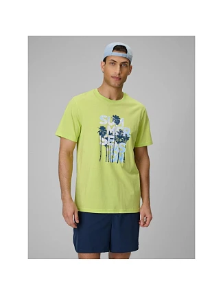 Pánské tričko oversize s potiskem 4F 4FWSS26TTSHM2784-42S
