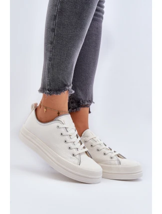 Dámské tenisky s platformou Big Star LL274A177 bílé