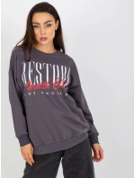 Mikina EM BL 7886.88 tmavě šedá Mikina EM BL 7886.88 tmavě šedá