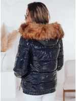Dámská zimní bunda s kapucí MELANI navy blue FashionStreet TY4487