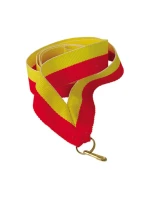 Stuha 22 mm - žlutá a černá