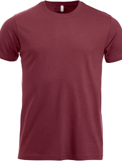 Clique New Classic-T Pánské tričko 67.9360 burgundy