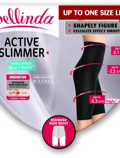 Dámské zeštíhlující bermudy ACTIVE SLIMMER Černá - BELLINDA