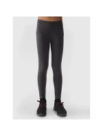 Dívčí elastické bavlněné legíny 4F Junior Dívčí elastické bavlněné legíny 4F Junior