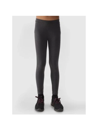 Dívčí elastické bavlněné legíny 4F Junior Dívčí elastické bavlněné legíny 4F Junior