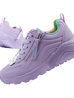 Dětské sportovní tenisky Skechers Uno Lite fialové pohodlné