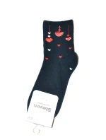 Dámské ponožky Steven art.136 Srdce