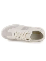 Dámská kožená sportovní obuv béžová Big Star TT274155