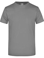 Daiber JN 02 Tričko z těžké bavlny 02.0002 dark grey
