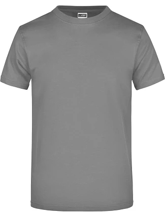 Daiber JN 02 Tričko z těžké bavlny 02.0002 dark grey