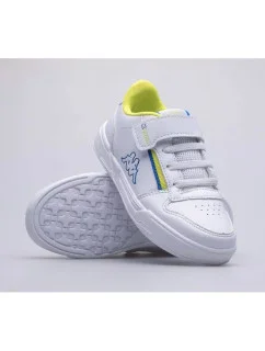 Dětské boty Marabu II K Jr 260817K-1060 Bílá se žlutou - Kappa