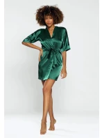 Dámský župan 90 Tmavě zelená - DKaren Dámský župan 90 Tmavě zelená - DKaren