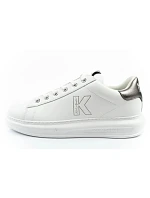 Karl Lagerfeld pánské tenisky Kapri z přírodní kůže bílé