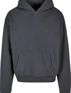 Build your Brand BY 162 Mikina s kapucí z těžké bavlny "Ultra Heavy" 56.0162 dark grey