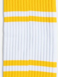 Mr. Socks L 05011 Sportovní štulpny "Baller Tubes" 88.5011 yellow/white