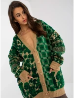 Dámský svetr EM SW 5009 47P zelený Dámský svetr EM SW 5009 47P zelený