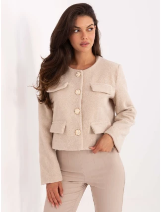 IT KR bunda FL9586.64 světle béžová