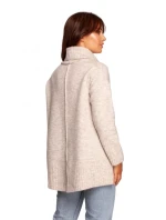 Mikina s rolákem a pulovrem BK086  - BeWear