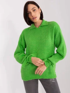 Dámský svetr BA SW 0305.67P Světle zelená - FPrice