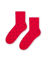 Dámské ponožky Steven art.136 Srdce